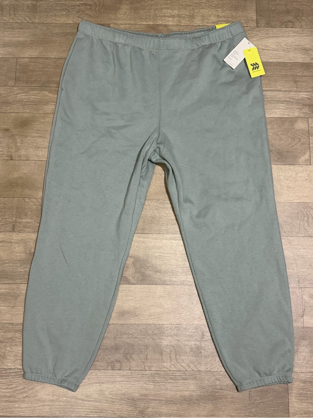 all in motion Women's Active Comfort Jogger Sweatpants Sage Green Size XXL - Picture 2 of 14